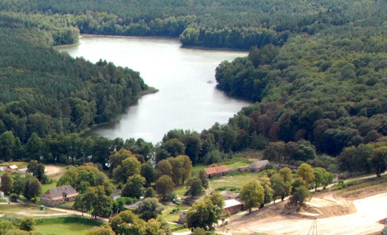 Вилла Agroturystyka Folwark Dlugie Dlugie  Экстерьер фото